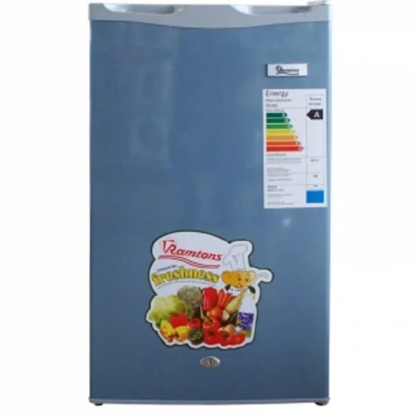 MIKA FRIDGE 175L Line Silver Dark Single door MRDCS175LSD (MRDCS190LSD)