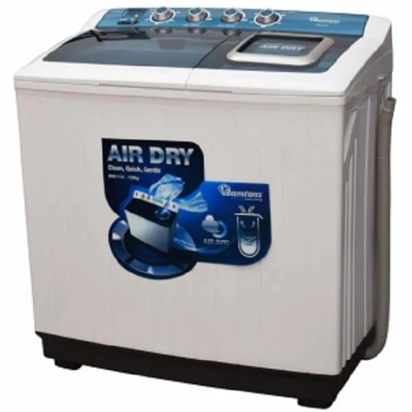 Ramtons Washing Machine RW/114 Top Load Semi Automatic 12 Kg Twin Tub Washer WASHING MACHINE in Kenya