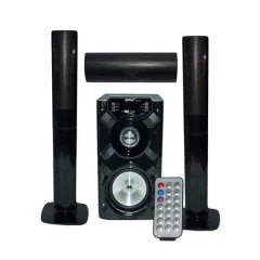 JIEPAK JP-C1/C2 - 3.1 CH Tall Boy Home Theatre - Black – Front