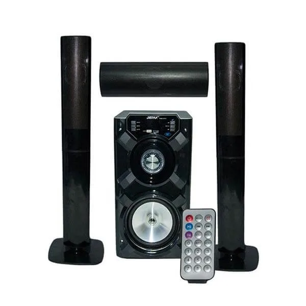 JIEPAK JP-C1/C2 - 3.1 CH Tall Boy Home Theatre - Black