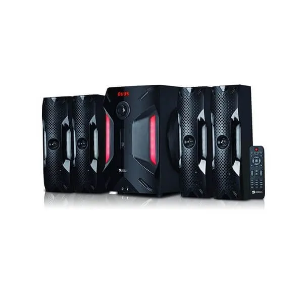JTC J801 Plus 2.1 Channel Multimedia Speaker- Black
