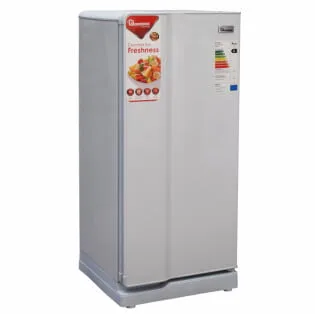 MIKA FRIDGE 175L Line Silver Dark Single door MRDCS175LSD (MRDCS190LSD)