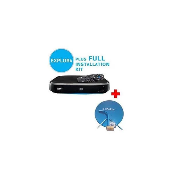Fullkit - DStv Explora Decoder + Dish With Smart lnb 2 call 0711477775 or 0711114001 DStv Explora Decoder + Dish With Smart lnb