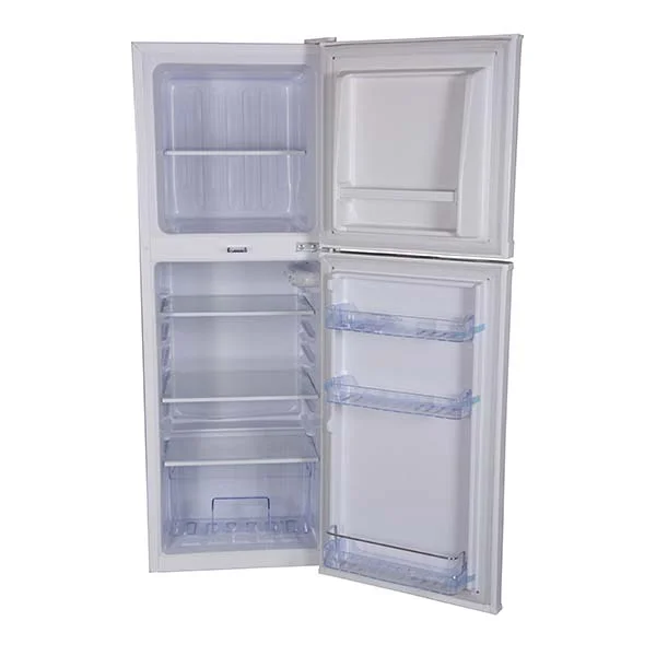Mika Fridge MRDCD75DS Refrigerator, 138L, Direct Cool, Double Door, Dark Silver in Kenya - Image 2