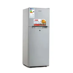 VON Fridge VART-18DMY Fridge Top Mount 138L - Silver Freezer in Kenya – Front