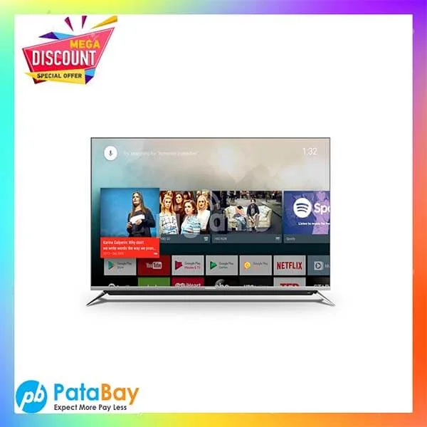 TCL C645 50 Inch QLED Smart Google TV Price in Kenya – 4K Ultra HD Dolby Vision TV