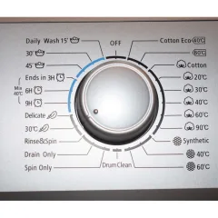 Ramtons Washing Machine RW/145-Front Load Fully Automatic Washer 1200 RPM, 6Kg - Silver in Kenya – Open