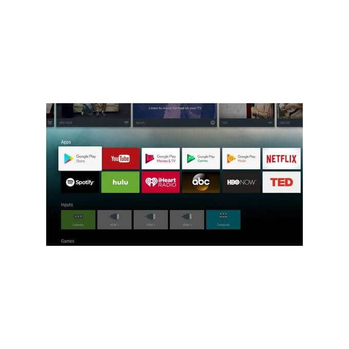 Vision PluVision Plus 32 Smart Android TVs 32 Frameless Smart Android TV