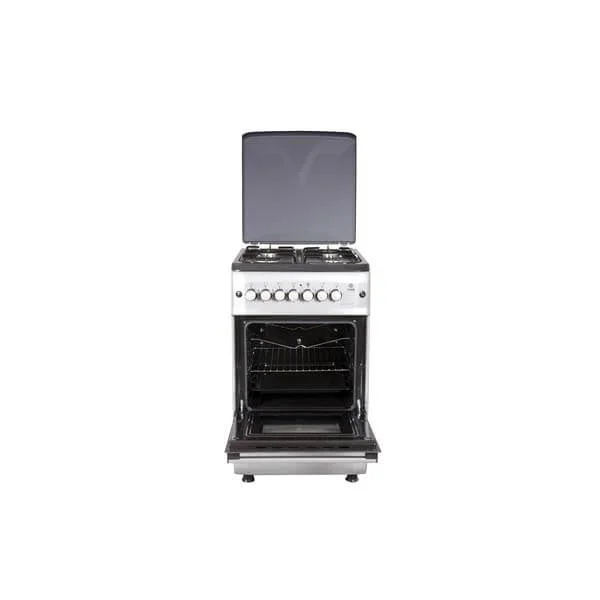 Mika Standing Cooker MST55PI4GSL/HC standing cooker 2 call 0711477775 or 0711114001 Mika MST55PI4GSL/HC Standing Cooker, 50cm X 55cm, 4GB, Electric Oven, Silver