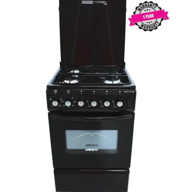 ARMCO Gas Cooker GC-F5531PX(BK) 3 gas,1 electric standing cooker