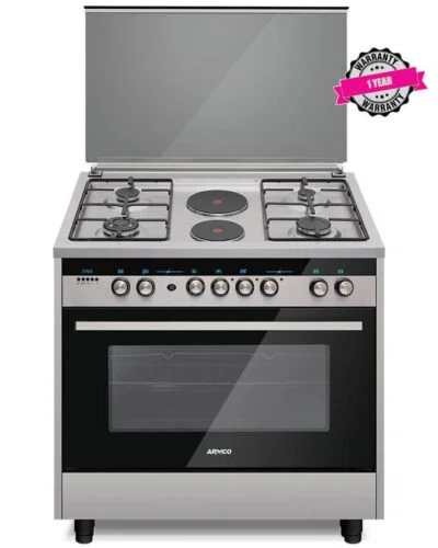 ARMCO Gas Cooker GC-F9642PLW(SS) 4g+2e standing cooker