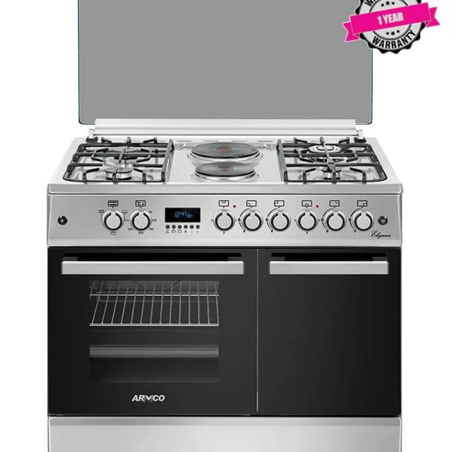 SCL FREE-STANDING COOKER 4GAS BURNER  AND 2 ELECTRIC PLATES