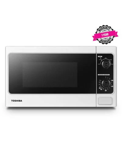 TOSHIBA Microwave MM-MM20P(WH) - 20L Manual Microwave Oven, 800W - White in Kenya