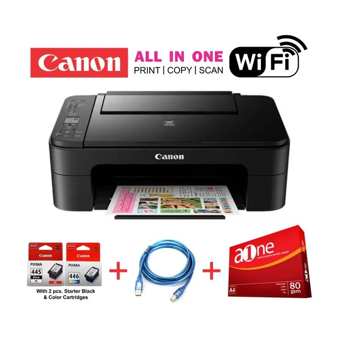 Canon PIXMA TS3140-Wirelessly Print Scan Copy