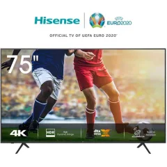 Hisense 75 Inch Smart UHD 4K Frameless TV Bluetooth – Front