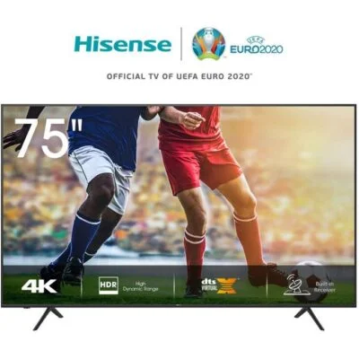 Hisense 75 Inch Smart UHD 4K Frameless TV Bluetooth