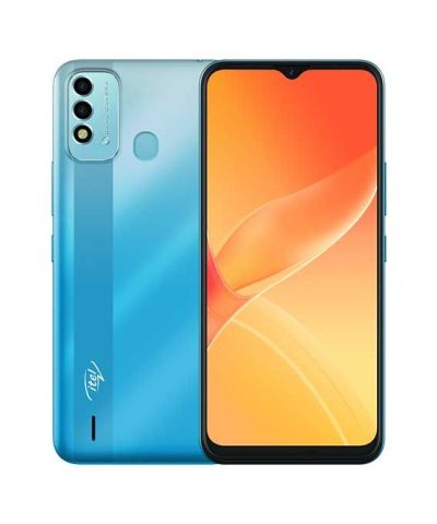 Itel P37 6.5" Display, 5000 MAh 8.0 MP Camera,32GB + 2GB, Dual Sim , Blue