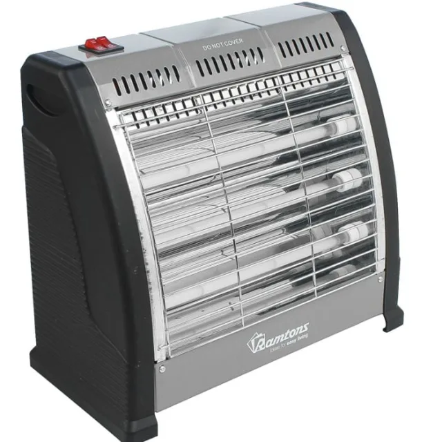 Silver Quartz Electric Bar Heater