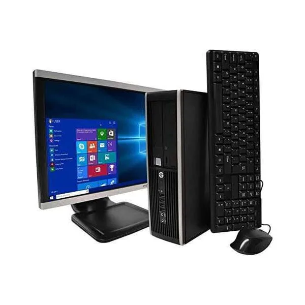 Refurbished HP Complete Desktop CPU Intel Core 2 Duo 2GB RAM 250GB HDD Win 10 Pro