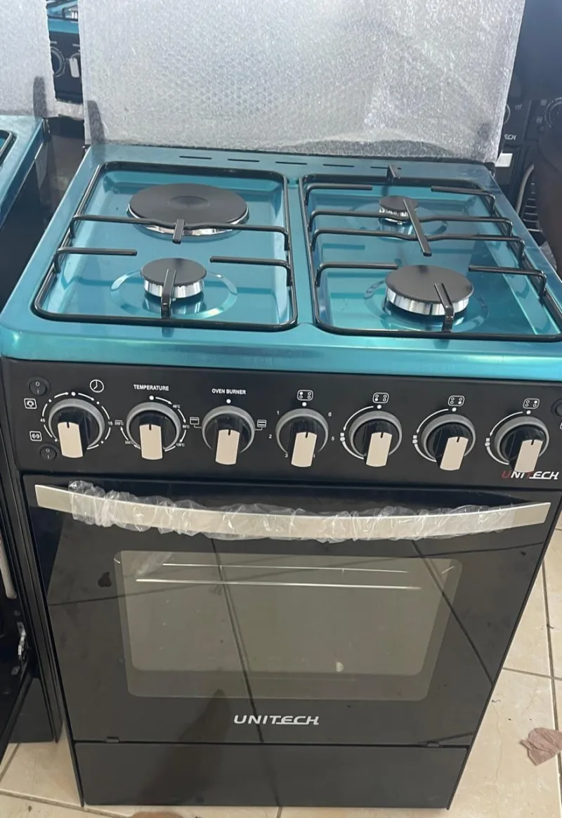 60×60 Unitech 3+1 Standing Cooker – Affordable, Reliable & Modern – UNIYTECH COOKER