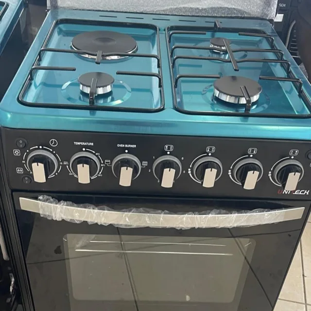 60×60 Unitech 3+1 Standing Cooker – Affordable, Reliable & Modern