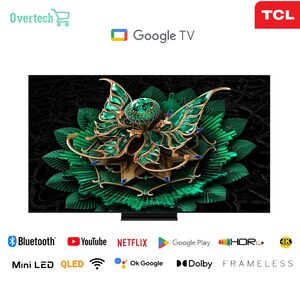 TCL 55C7K 55 inch Premium QD MiniLED TV 2025 QLED Google TV HDR 2600 nits 144Hz Bang & Olufsen Dolby Vision IQ 2 call 0711477775 or 0711114001 TCL 55C7K 55 inch Premium QD MiniLED TV 2025 QLED Google TV HDR 2600 nits 144Hz Bang & Olufsen Dolby Vision IQ