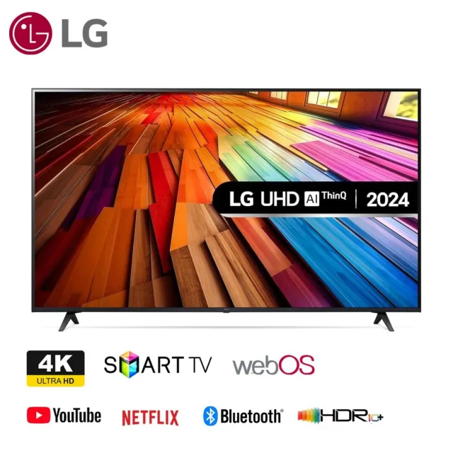 LG 50UT80006 50 inch UHD 4K Smart TV HDR10 webOS24 AI Magic remote