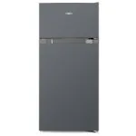 MIKA FRIDGE 112L 2 Door Dark Silver MRDCD112DS