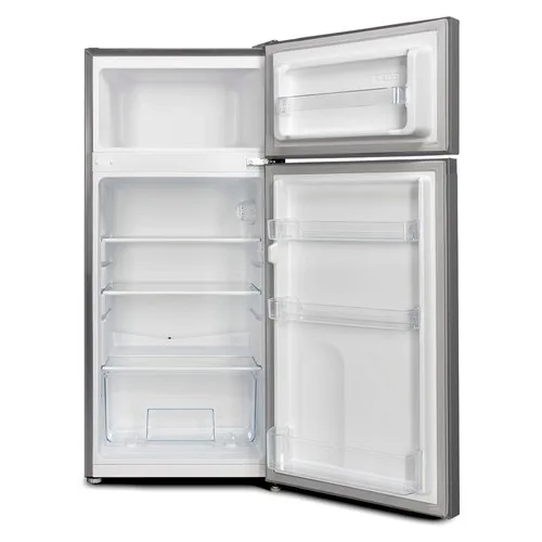 MIKA FRIDGE 112L 2 Door Dark Silver MRDCD112DS