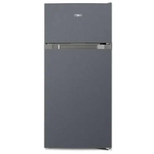 MIKA FRIDGE 112L 2 Door Dark Silver MRDCD112DS