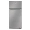 MIKA FRIDGE 112L 2 Door Line Silver Dark MRDCD112LSD