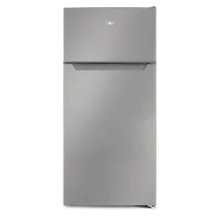 MIKA FRIDGE 112L 2 Door Line Silver Dark MRDCD112LSD – Front