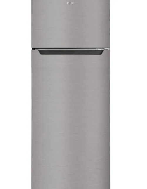 MIKA FRIDGE 211L 2 Door Line Silver Dark MRDCD211LSD(MRDCD105LSD)