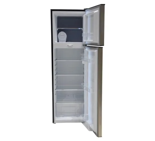 MIKA FRIDGE 168L 2 Door Line Silver Dark MRDCD168LSD(MRDCD95LSD) - Image 2