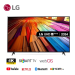 LG 55 inch 55UT80006 UHD 4K Smart TV HDR10 webOS24 AI Magic remote
