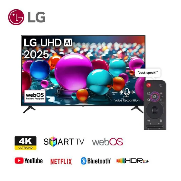 LG 55-inch 4K UHD AI UA85 Smart TV 55UA85006LA Magic Remote HDR10 webOS25 (2025 Model) 8 call 0711477775 or 0711114001 LG 65 inch QNED AI QNED70 4K Smart TV AI Magic remote HDR10 webOS25 2025