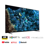 Sony 65 inch A80L OLED TV 4K Ultra HD HDR ALLM Dolby Voice Remote 100Hz BRAVIA XR Google TV (65A80L)