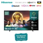 Hisense 43-inch QLED 4K Smart TV 60Hz VIDAA Dolby Vision*Atmos (43Q6QKEN)