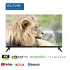 Ailyons 55 inch Smart Android 4K TV UHD Bluetooth Frameless YouTube & Netflix