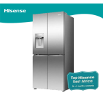 Hisense 470L Fridge REF470DRZ with Ice Maker & Water Dispenser
