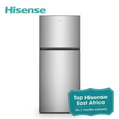 Hisense Fridge 424L double door silver color REF418DR – Front