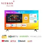 Vitron 43 inch QLED Smart TV 4300QFS Full HD 1080p YouTube Netflix & Bluetooth