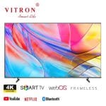 Vitron 85 inch Smart 4K WebOS TV HTC8588USWO HDR Bluetooth YouTube Netflix Voice control