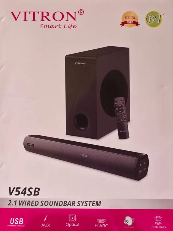 Vitron V54SB Soundbar 8000W 2 call 0711477775 or 0711114001 Vitron V54SB Soundbar 8000W