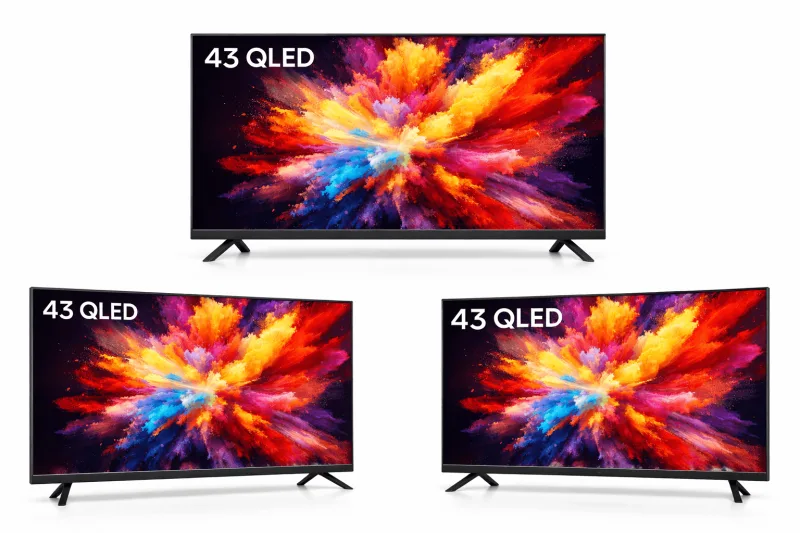 Vitron 43 inch QLED Smart TV 4300QFS Full HD 1080p YouTube Netflix & Bluetooth – Side