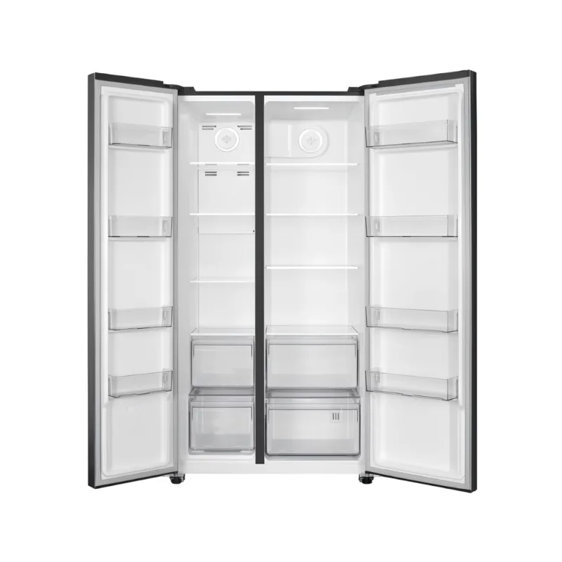 TCL P692SBBG 692L Side-by-Side Refrigerator — Power, Space & Smart Cooling Redefined – Open