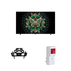 TCL 85C6K Premium QD‑MiniLED 85 inch 4K HDR TV Bundle Package in Kenya – Front