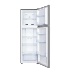 TCL 286 L Top Mounted Refrigerator P370TMS Silver – Frost-Free Cooling – Inside