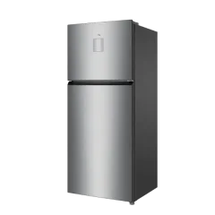TCL 420 Litres Top Mounted Refrigerator P550TMN – Silver, Energy Class A+ – Kenya – Side