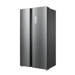 TCL P635SBSN 505 L Side-by-Side Refrigerator Silver Kenya – Open